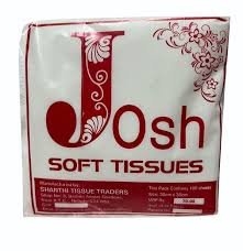 JOSH ORANGE SOFT TISSUES 100NOS